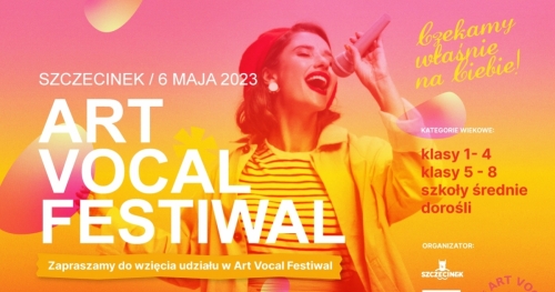 I Konkurs Piosenki ,,ART VOCAL FESTIWAL''!