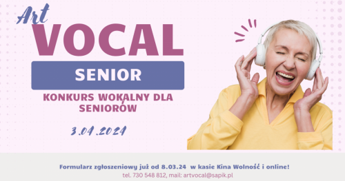 Po raz pierwszy w Szczecinku Art Vocal Senior!