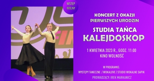 Jubileuszowy koncert studia tańca Kalejdoskop